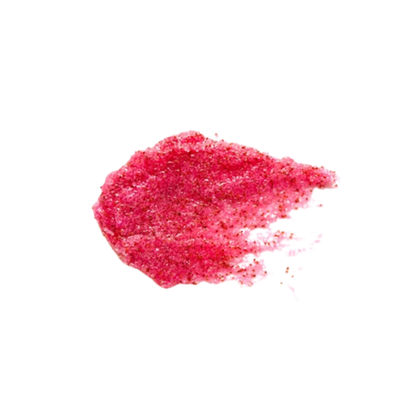 Esfoliante corporal de hibisco e rosa