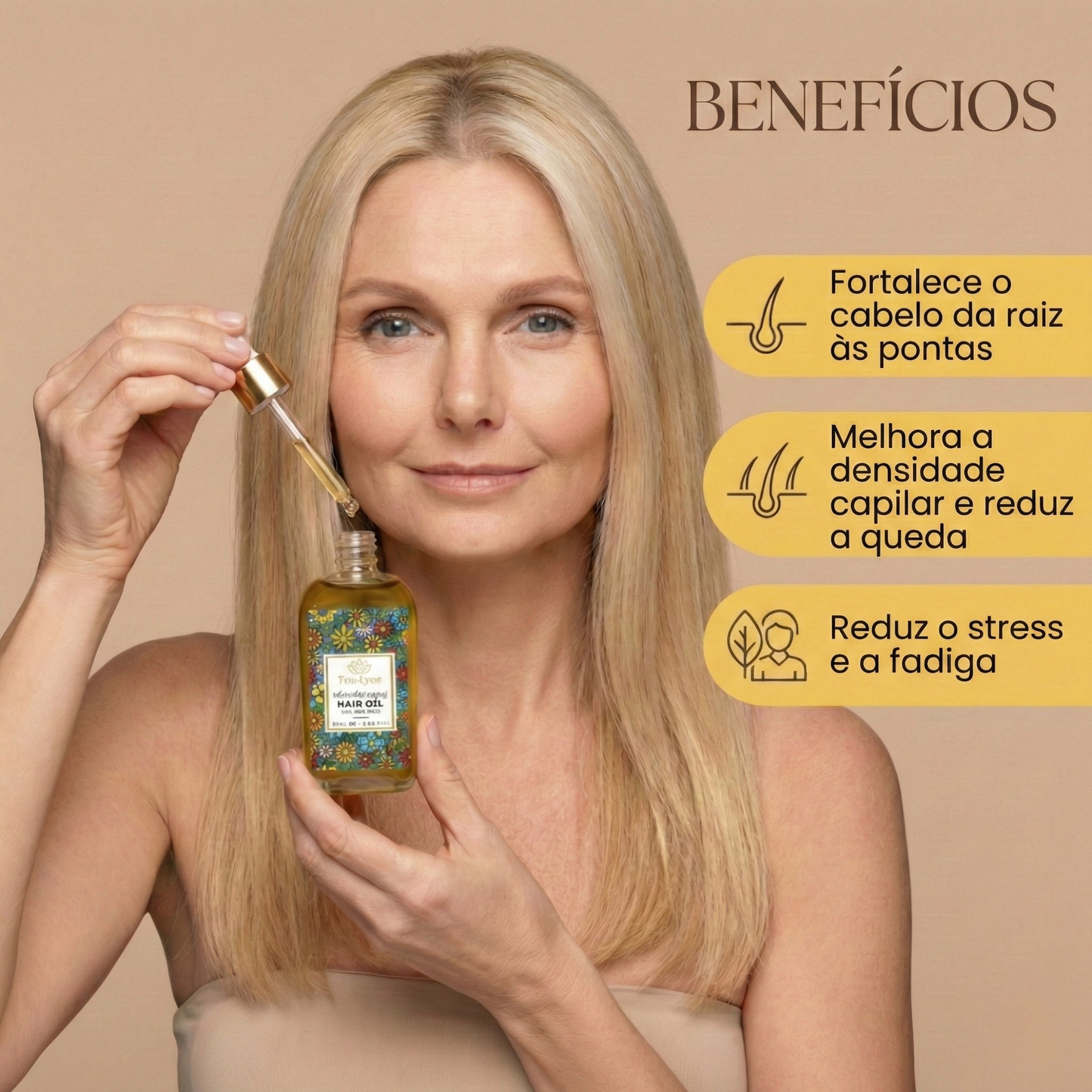 Óleo Ayurvédico com 29 Ervas para Massagem no Couro Cabeludo: Alivia o Estresse, Revitaliza os Cabelos e Promove o Relaxamento.