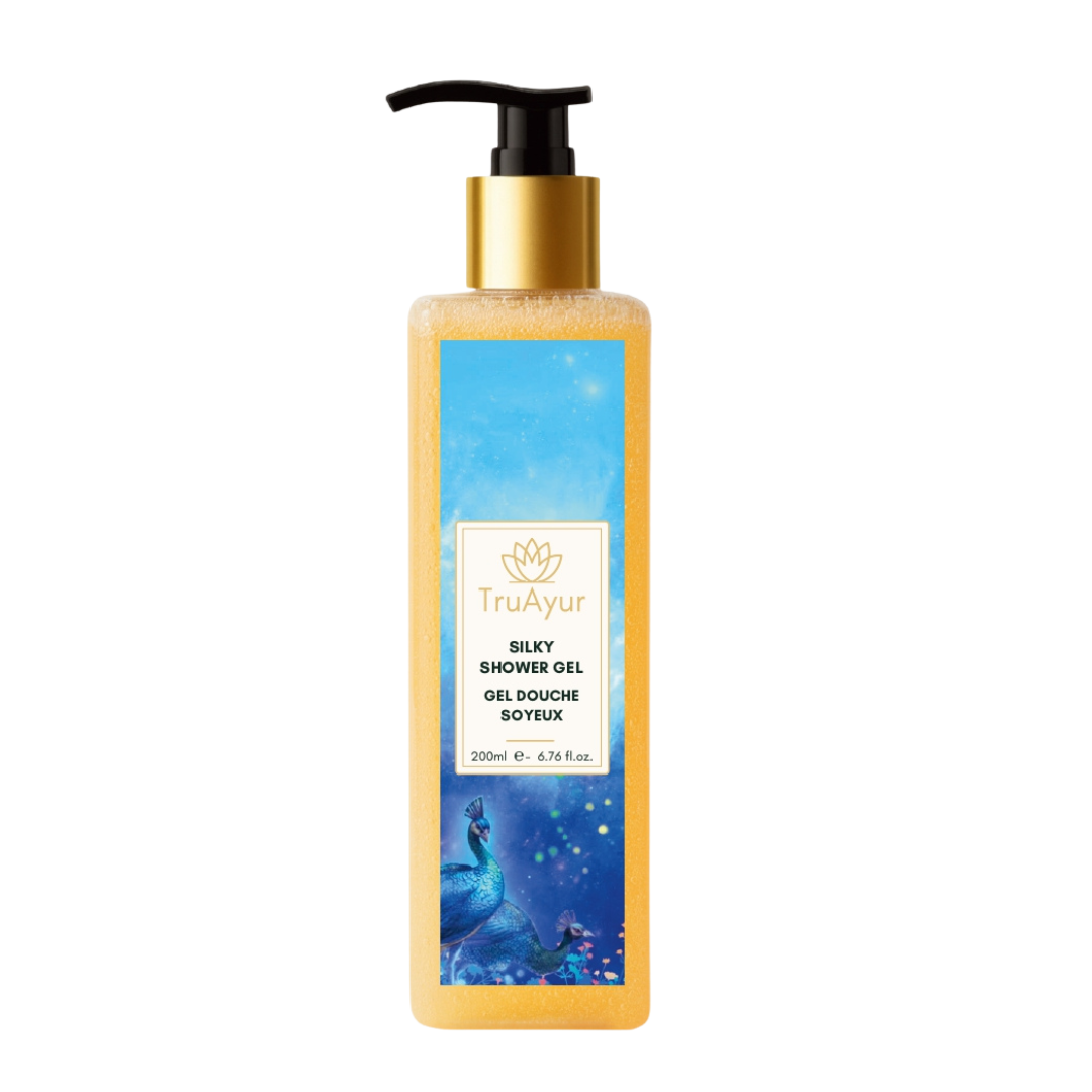 Gel de banho sedoso
