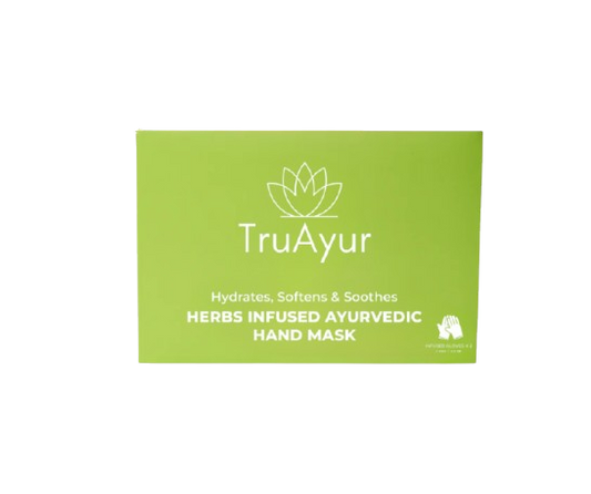 Máscara de Mãos Ayurvédica à Base de Ervas (Pacote com 2)