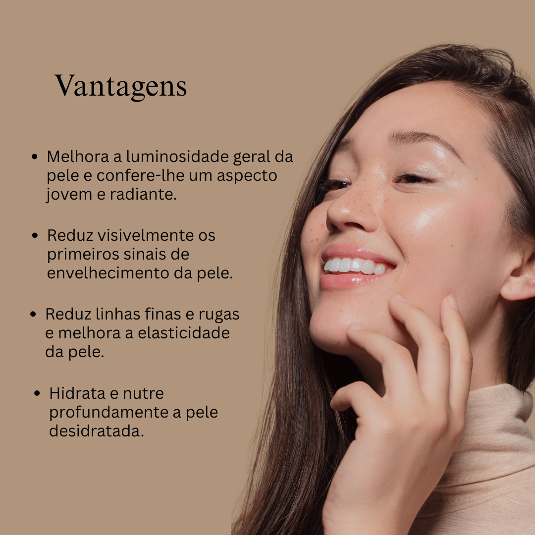 Creme Ayurvédico Iluminador de Dia com Ouro 24K, Gotu Kola, Açafrão e Mulethi
