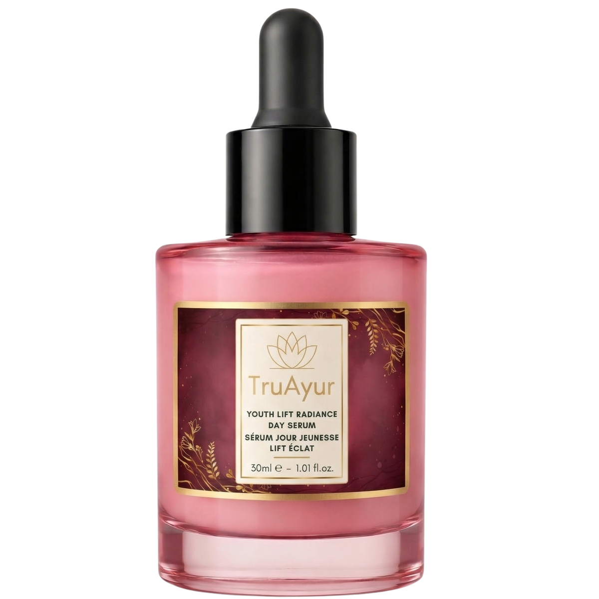 8-Herbs Ayurvedic Radiance Day Serum with Syn-Ake Peptide for deep hydration, all-day glow, and visible firming